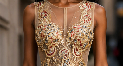 Vestido Rubí Éclat Couture
