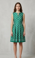 Vestido de Verano con Estampado Monograma de la Colección CH Carolina Herrera